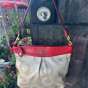 Coach Y2k Coach Ashley Dotted Op Art Hippie Messenger bag